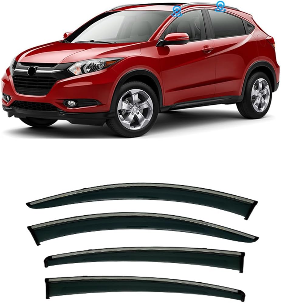 ヴェゼル RV系 純正 ドアバイザー　未使用品 O8R04-3MO-001 ヴェゼル RV系 純正 ドアバイザー 未使用品 O8R04-3MO-001 ヴェゼル